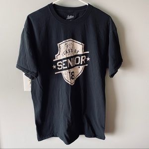 Seniors class of 2018 black t-shirt